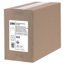 Enveloppes - Blanche - C4 - 229x324mm - Autocollante - Avec Fenêtre - Carton De 250 - Gpv - GPM
