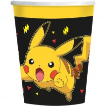 8 Gobelets Pokémon Pikachu - Amscan