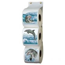 Kit À Broder Range Papier Toilette Les Dauphins - LUC