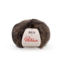 Pelote De Laine Et Mohair À Tricoter Phil Felin - 25gr - Phildar Tigre Marron