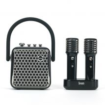 Enceinte Karaoké Divoom Songbird Se 18w 2 Micros - Noir