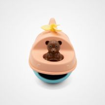 Jouet De Bain Made In France En Matière Recyclée Hélicoptère De Petit Ours Brun - Le jouet simple