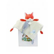 Doudou Plat Renard Romarin - 27 Cm - Doudou et Compagnie