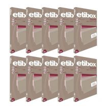 Lot De 10 Boites De 1400 Étiquettes Etibox Apli 119763