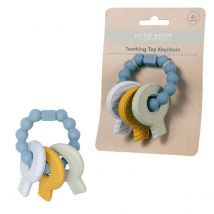 Trousseau De Clés De Dentition Bleu - Little Dutch - Jaune