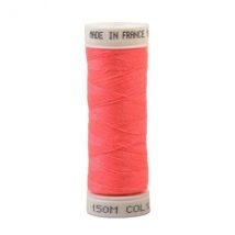 Fil Rose Fluo Polyester 150m Made In France Oeko-tex - Mediac