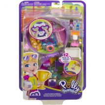 Polly Pocket Coffret Match De Football - Terrain Multi Sports + 2 Figurines + 12 Accessoires - Mattel - Hcg14 - Polly Pocket