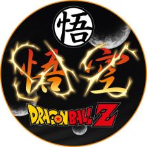Tapis De Sol Gamer Dbz Dragon Ball Z Noir - Subsonic