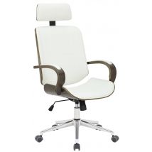 Chaise De Bureau Dayton Gris Blanc/gris - Ovegna