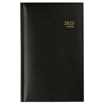 Agenda 2025 Brepols Interplan Semainier 16 X 9 Cm Noir - L'Agenda Moderne