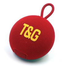 Mini Enceinte Bluetooth Portable Étanche Avec Lumières Rgb Et Son Dynamique Rouge Yonis - Yonis