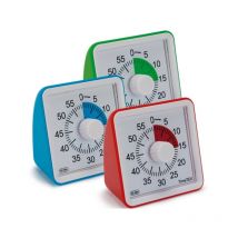 Timer Silencieux Bleu - Piles Incluses - Jeux D'Apprentisage - Jilu