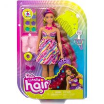 Coffret Barbie Ultra Chevelure Plantureuse + 16 Accessoires - Mattel - Hcm89 - Poupees Et Accessoires - Barbie