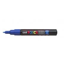 Lot De 12 Marqueurs Pointe Conique Extra-fine Posca Pc1mc 0,7 - 1mm Bleu Foncé Posca - Posca