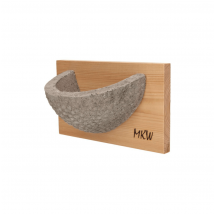 Nichoir Simple Hirondelle Rustique En Béton De Bois - Mkw