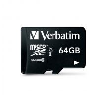 Carte Micro Sdhc 64go Verbatim Classe 10 - Verbatim