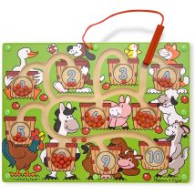 Jeu Magnétique Labyrinthe Des Numéros - Melissa & Doug