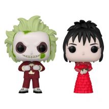 Beetlejuice 2 - Pack 2 Figurines Pop! Beetlejuice & Lydia Deetz 9 Cm - Funko