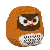 Poupée Daruma Chouette Taille Standard | Jekca | 14 Ans Et + - Jekca