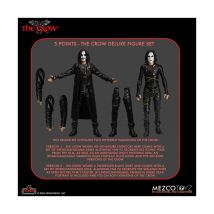 The Crow - Figurines 5 Points The Crow Deluxe Set 9 Cm - MEZCO