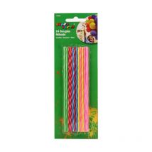24 Bougies Mikado Pour Gâteau D'Anniversaire - Darda