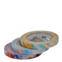 Masking Tape - 3 Rouleaux Fins - Déco G - 10 M X 6mm - MT Masking Tape