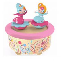 Boite A Musique Flower Melody - Djeco - Rose