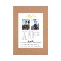 Pochette Patrons De Couture Femme Seattle Legging Jegging 32-52 Taille N°fr 32-52 - Ikatee
