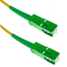 Force Power Câble Fibre Optique Sc/apc Monomode Mâle Vers Mâle Pour Routeur 2m Vert