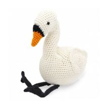 Kit Crochet Lilly Le Cygne - Amigurumi Hardicraft Blanc