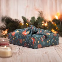 Furoshiki Boréal 100 X 100 Cm