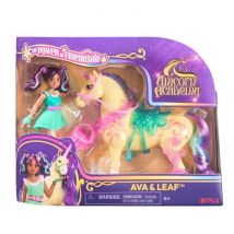 Coffret Licorne Et Poupée - Leaf Et Ava - L'École Des Licornes - Unicorn Academy - Spin Master