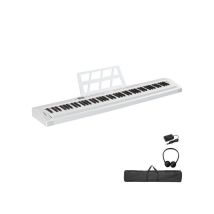 Lalaho - Gpp-105 - Piano Numérique - 88 Touches - Bluetooth Midi - Blanc