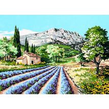 Canevas Antique La Ste Victoire 45x60cm - SEG