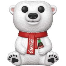 Coca-cola - Figurine Pop! Polar Bear (dglt) 9 Cm