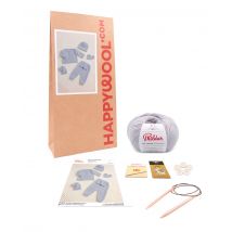 Kit Tricot 5 Modèles Valise Maternité Givre 3m - Phildar