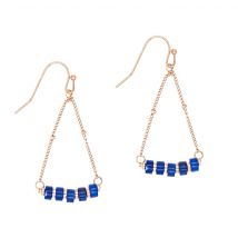 Boucles D'Oreilles Piana En Pierres Lapis-lazuli - SLOYA