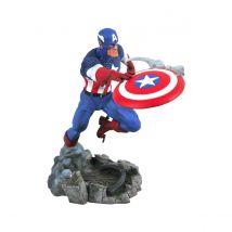 Marvel Comic Gallery Vs. - Statuette Captain America 25 Cm - Diamond Select Toys