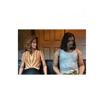 Les Tortues Ninja - Pack 2 Figurines April O'Neil & Casey Jones 18 Cm - Neca