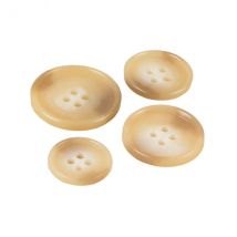 Lot De 6 Boutons Costume Beige Pierre - MyMercerie
