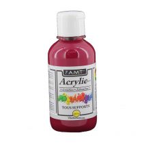 Peinture Acrylique En Bouteille - Bordeaux - 200ml - Amt