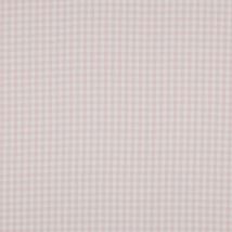 Tissu Vichy Lison Rose Sur Fond Blanc - Au Mètre