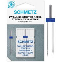 Aiguille Double Schmetz Stretch 130/705 H-s Zwi