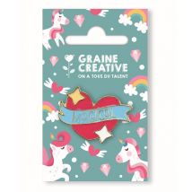 Pin's Cœur - Graine Creative