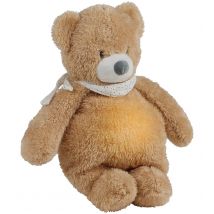 Veilleuse Peluche Ours Brun Clair Sleepy - Nattou