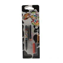 Stylo Roller Rollink Vache + Cartouches D'Encre - Ki Sign