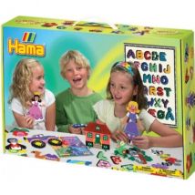 Valise Collectivite 21000 Perles A Repasser Midi - Hama - 3094 - Boite Geante - Hama