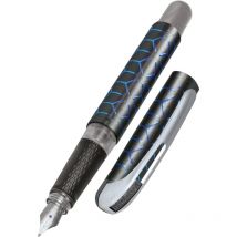 Stylo Plume - Encre - Rechargeable - Black Blue Style - Pour L'École - Online - Online