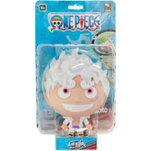 Figurine Extensible 10 Cm - Cicaboom Elastikorps Heropop - One Piece Luffy Gear 5