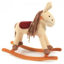 Ane À Bascule Sonore : Jimmy - Cheval - Peluche - Bayer - Chic 2000 - 40401 - Animal À Bascule - Bayer Chic 2000